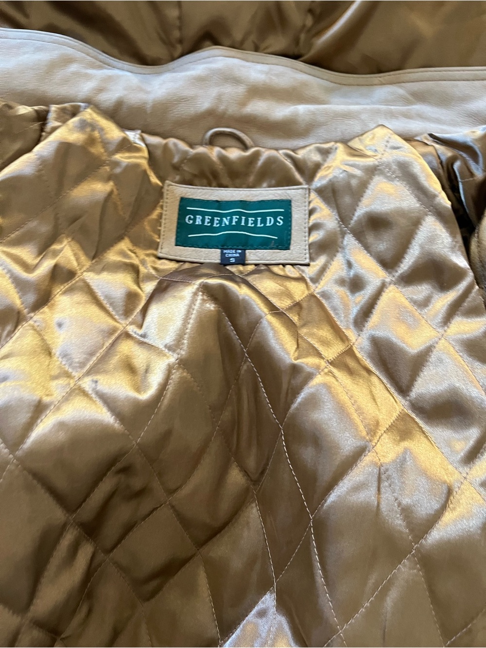 Vintage Greenfields nubuck cowhide jacket - Picture 10 of 10